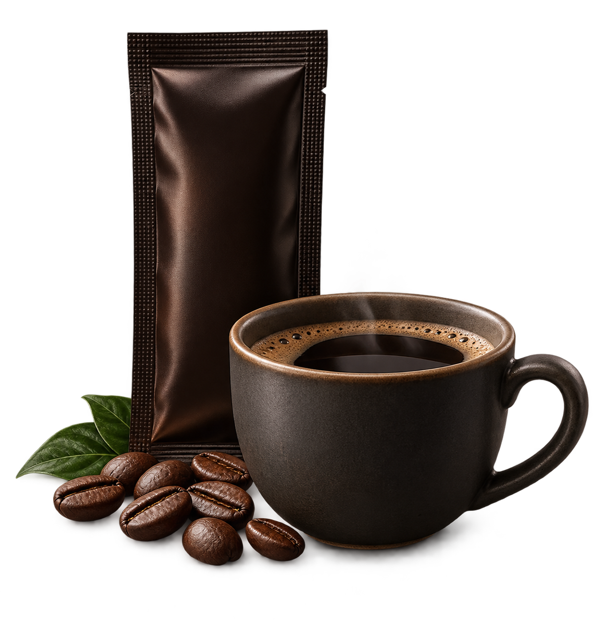 Kopi dan sachet generik tanpa jenama